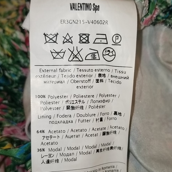 Red Valentino floral skirt - Picture 6 of 7